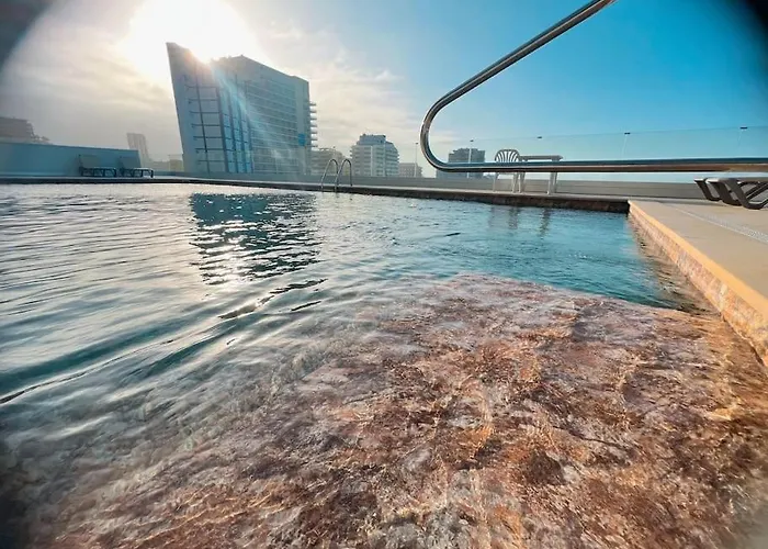 Estudio En Primera Linea De Playa 아파트 *